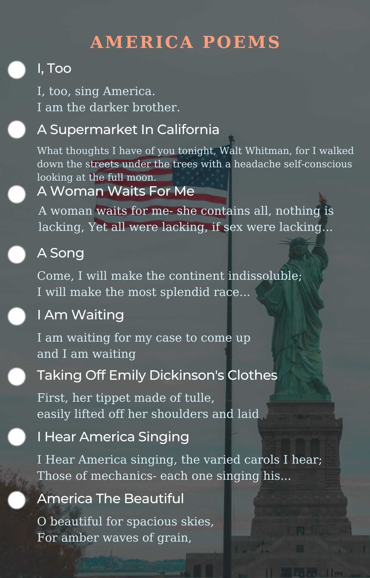 America Poets