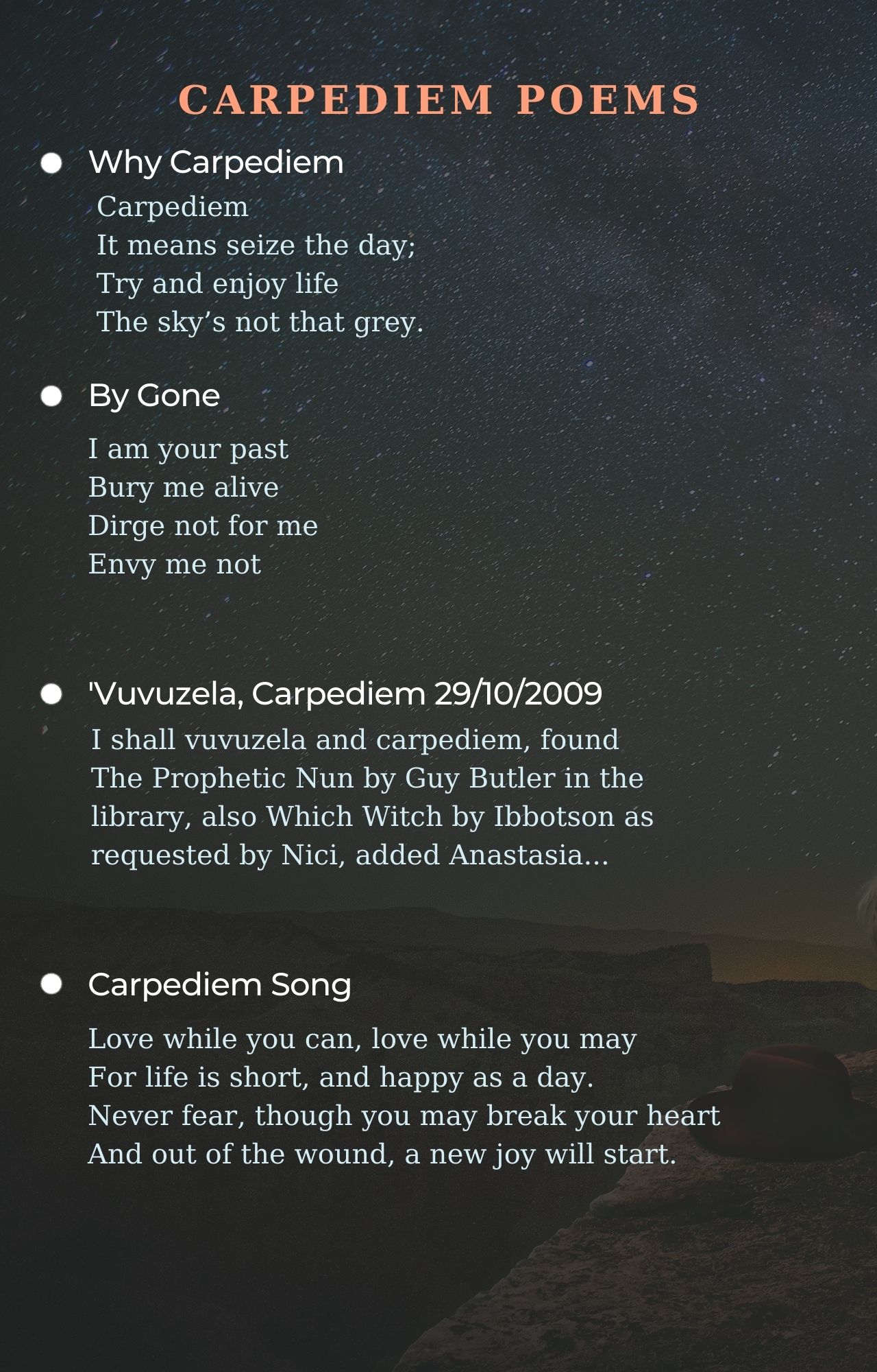 Carpediem Poets