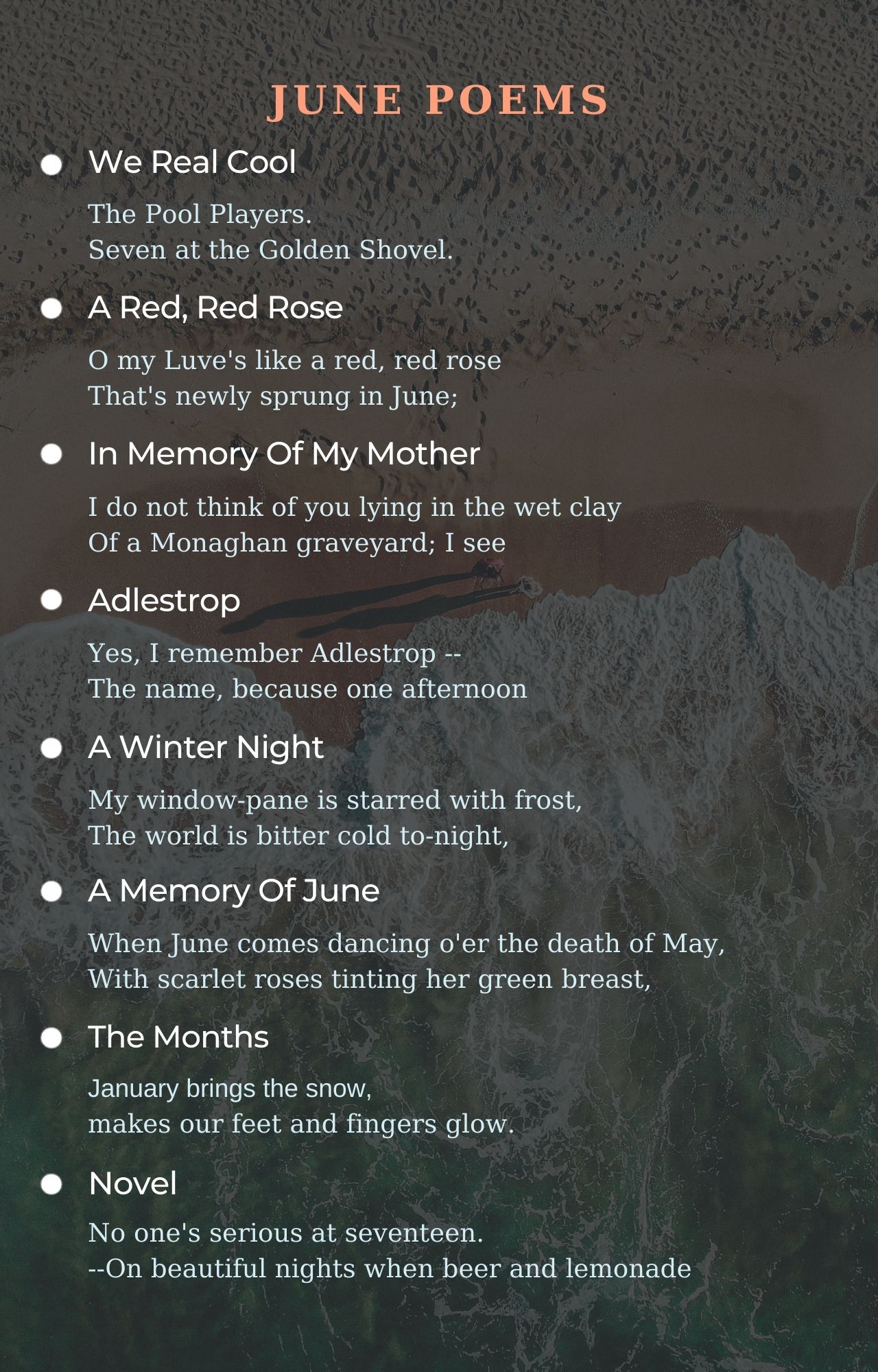 June Poets