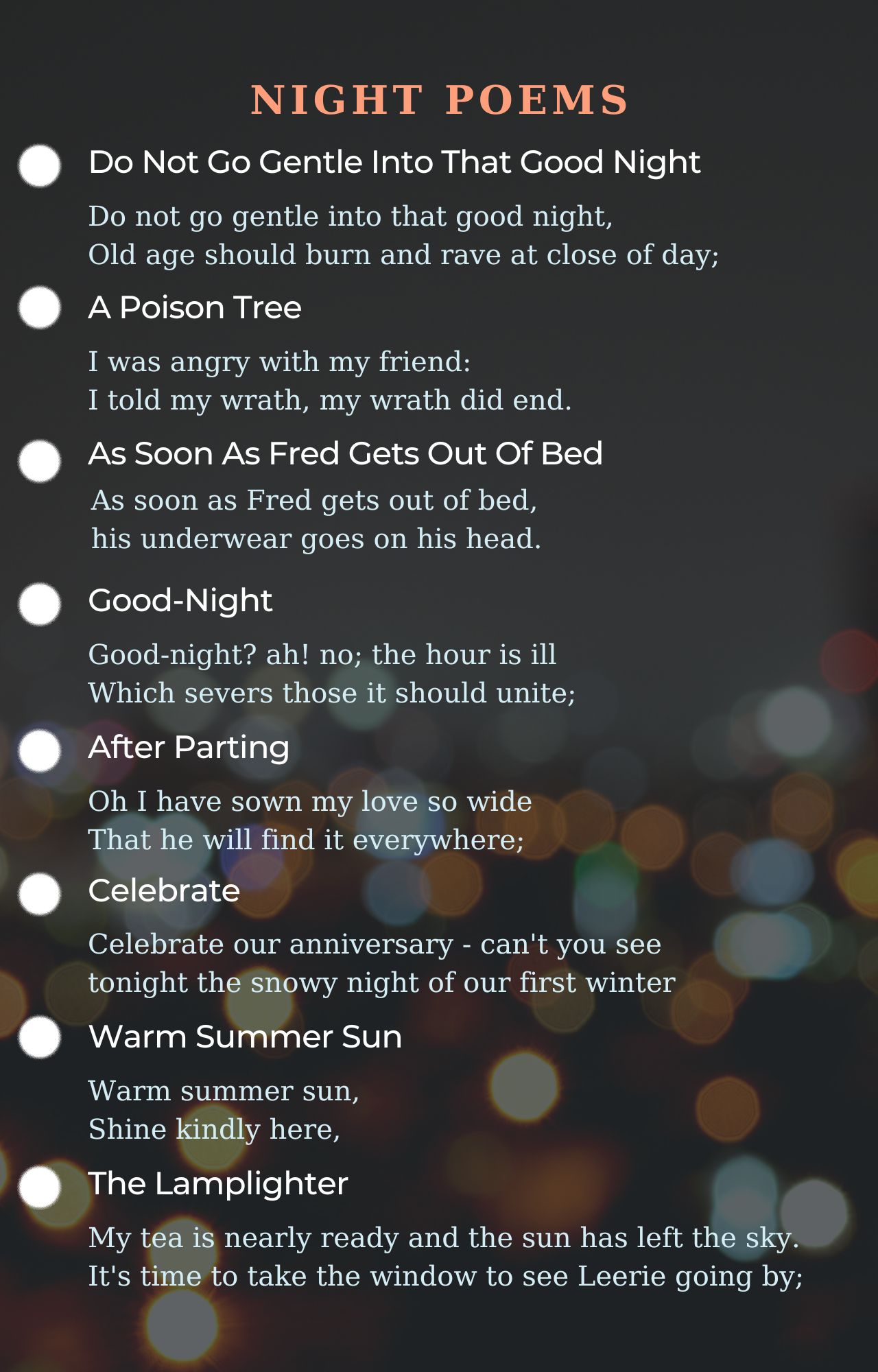 Night Poets