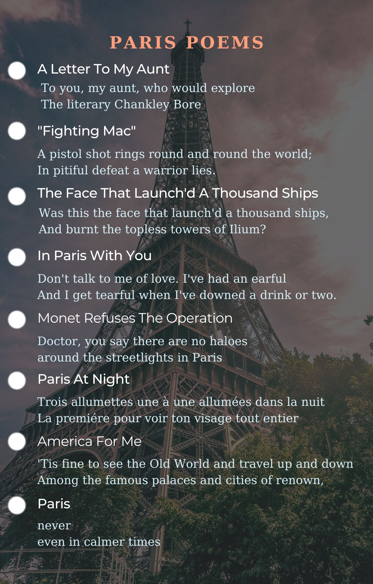 Paris Poets